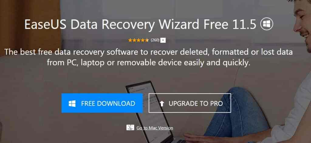 EaseUS Data Recovery Wizard Free