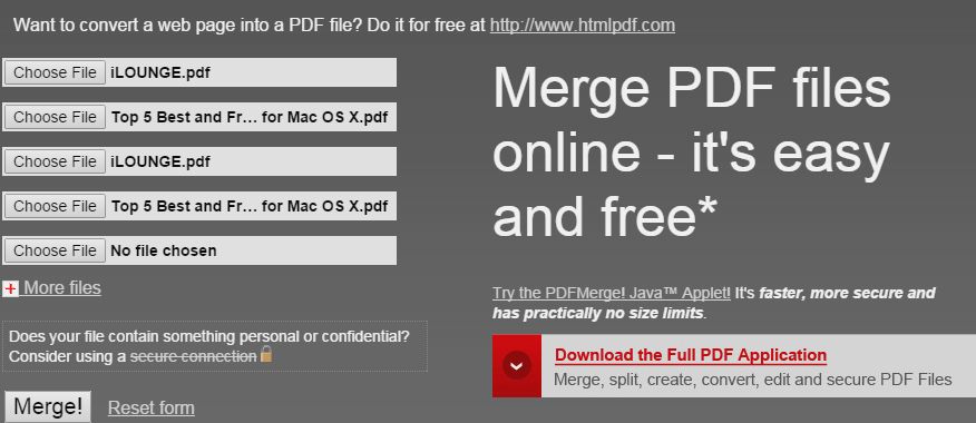 PDF Combine Download Free Full Version