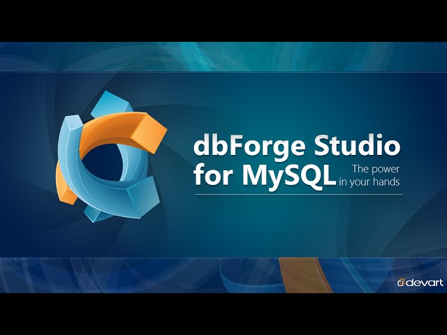 dbForge Studio for MySQL 7.3.131 Download Free Full Version