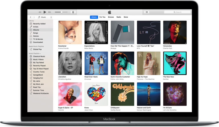 Apple iTunes For Windows 32/64 Bit