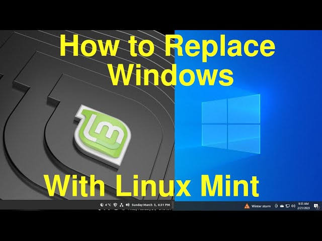How to replace Windows with Linux Mint on your PC
