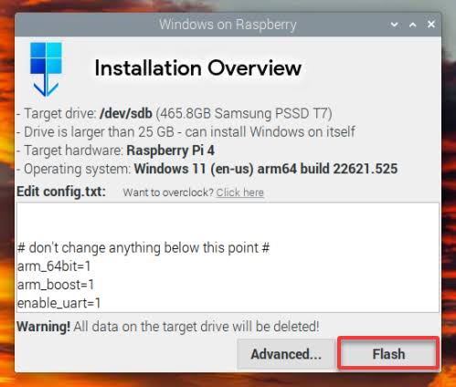 Windows 11 on your Raspberry Pi
